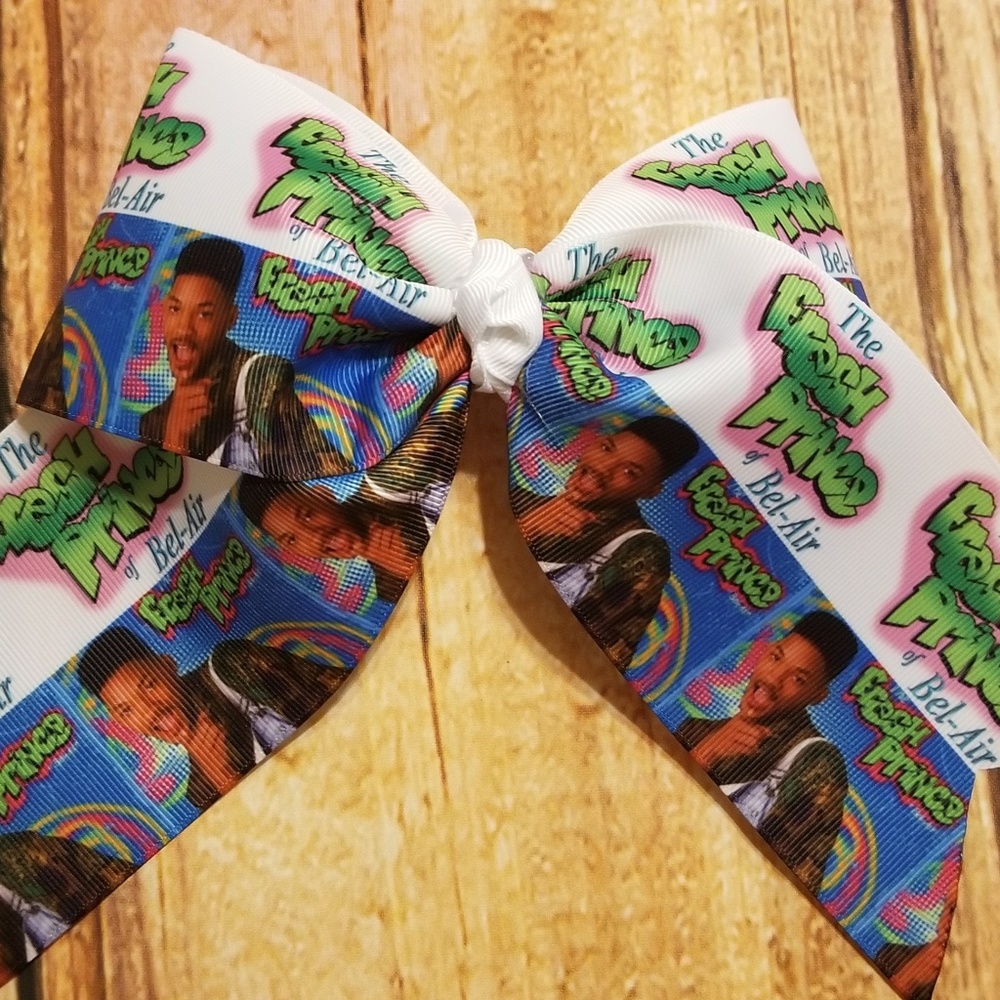 New fresh prince of Bel air cheer bow